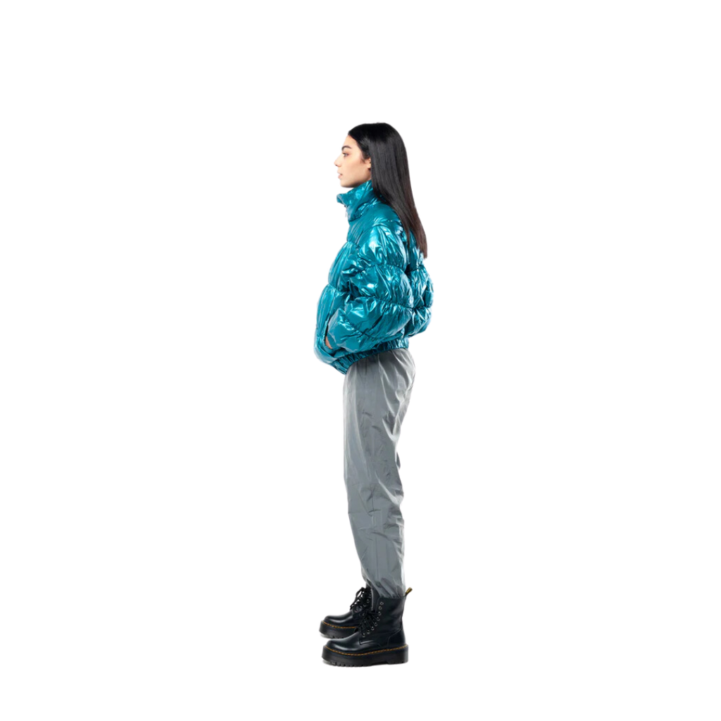 The Turquoise Dawn Puffer Jacket