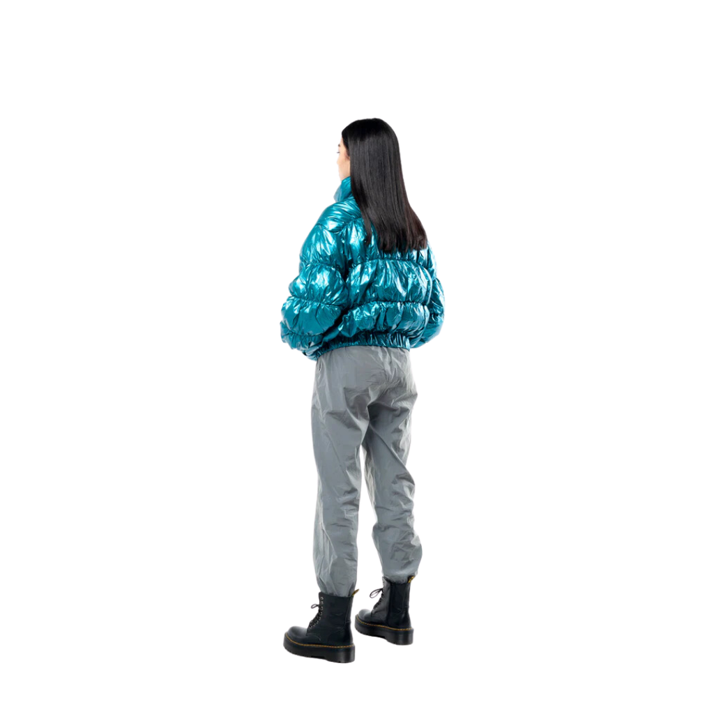 The Turquoise Dawn Puffer Jacket