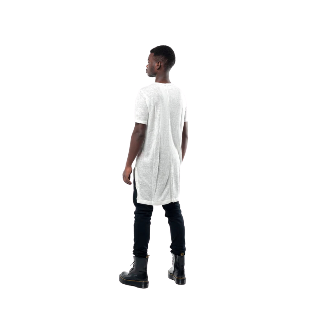 The White Oversized Long T-Shirt