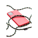 Red Case / Green + Brown Rope