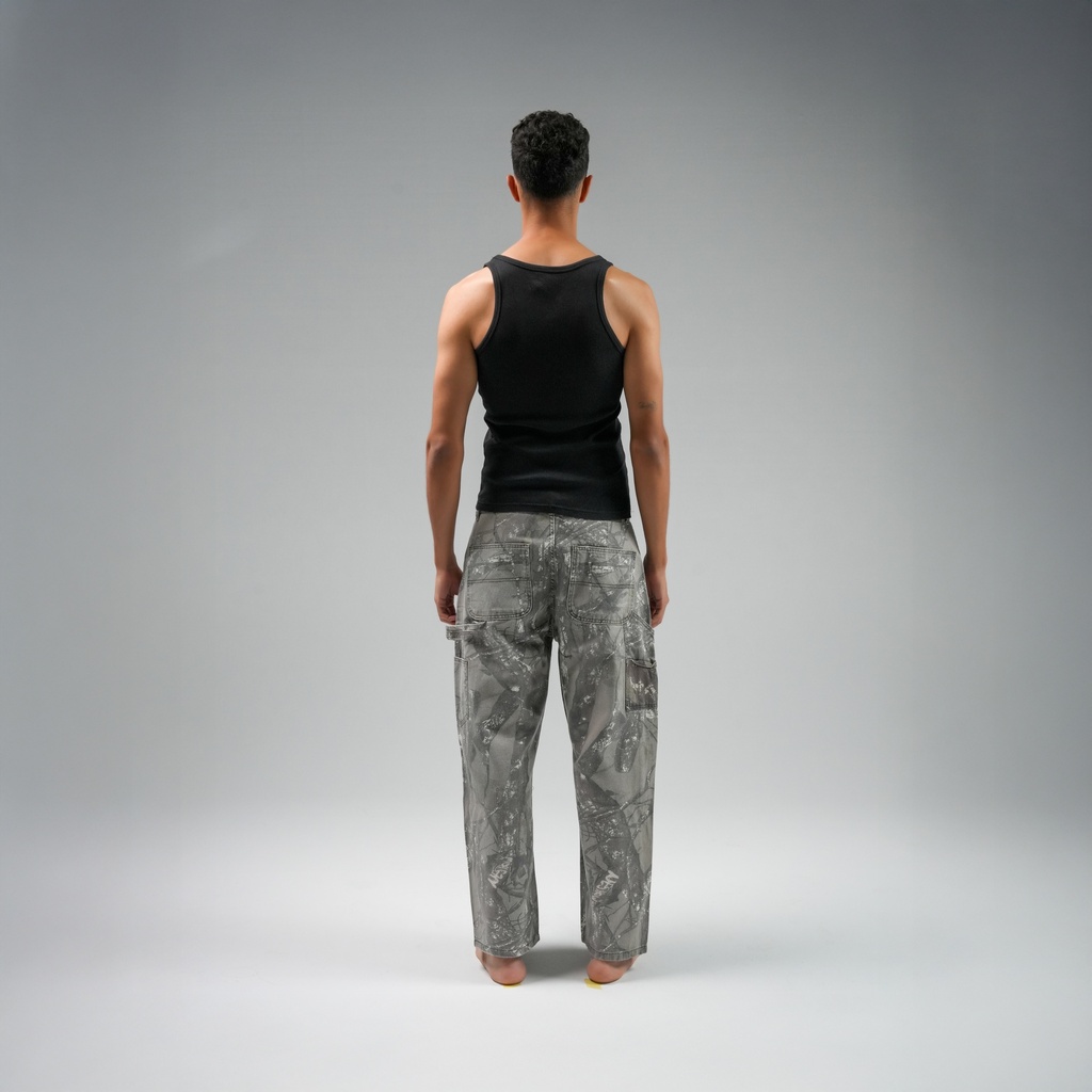 Printed Carpenter Jeans