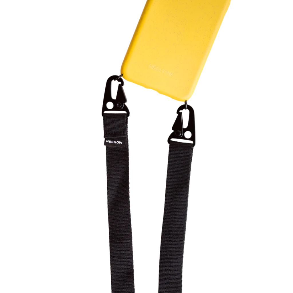 Yellow Case / Black Lanyard