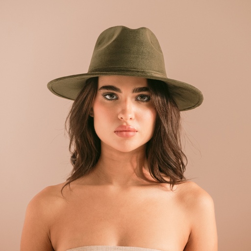 Boho Hat {Kahki Green}