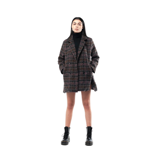 The Tartan Plaid Women Coat